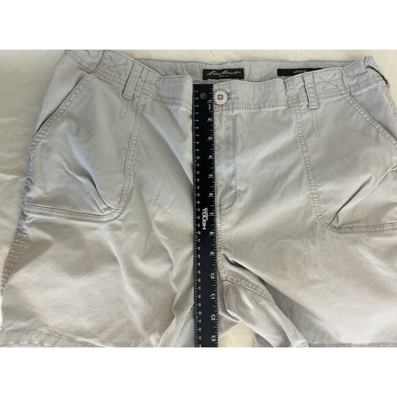 Sz 16T Eddie Bauer Women Mercer Fit Hiking Outdoor Shorts Khaki Pockets 36 - Picture 7 of 8